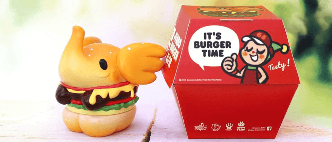 24H Jumbo Burger Elfie Kingsize Edition by Too Natthapong X Unbox Industries