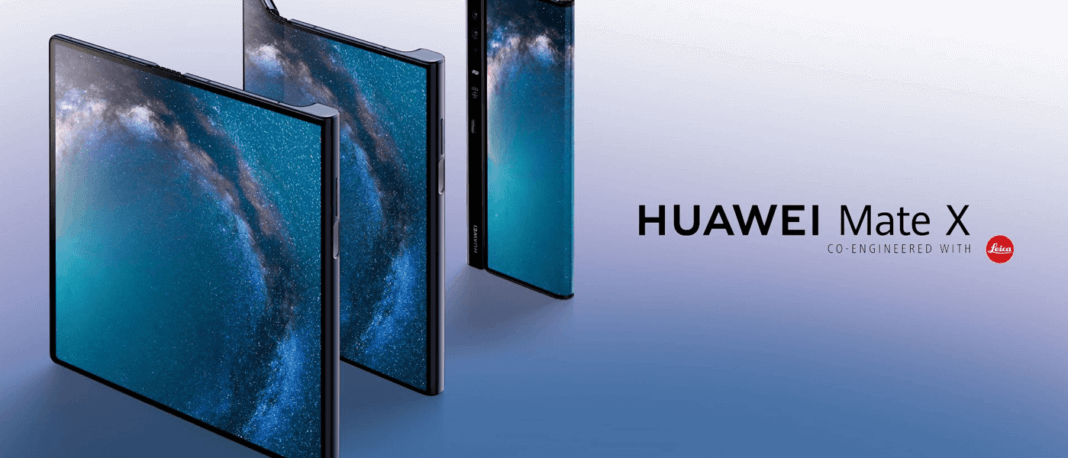 Huawei unveils Mate X foldable smartphone at MWC 2019