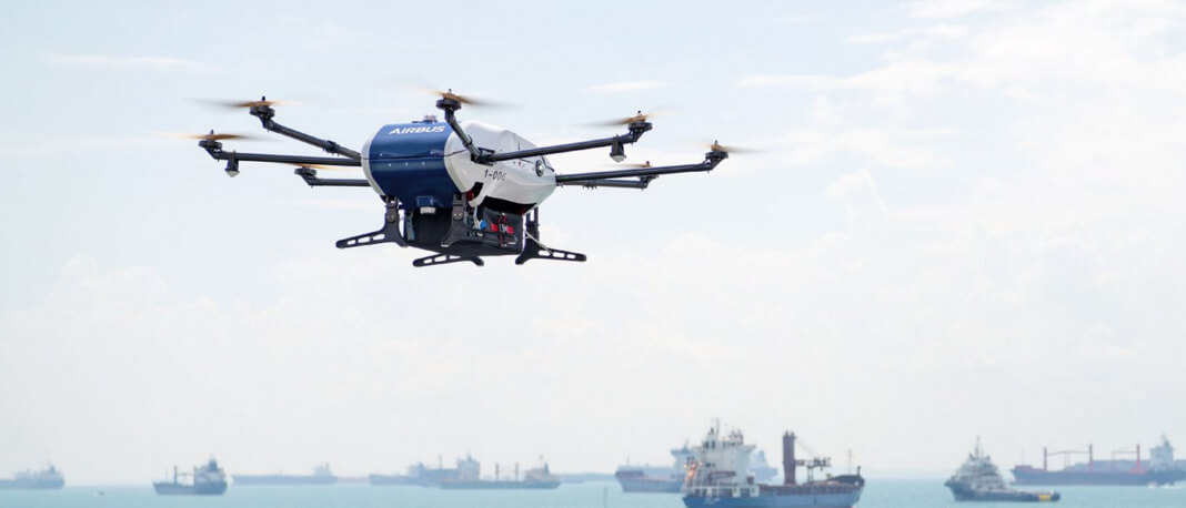 5G-controlled drones to go on trial for Singapore port surveillance