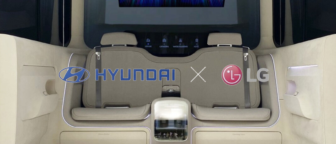 LG and Hyundai collaborate to unveil the IONIQ Concept Cabin