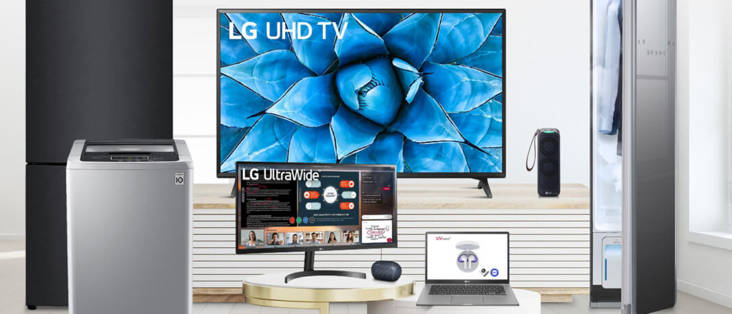 Guide to LG's 10.10 Sale on Lazada and Shopee store