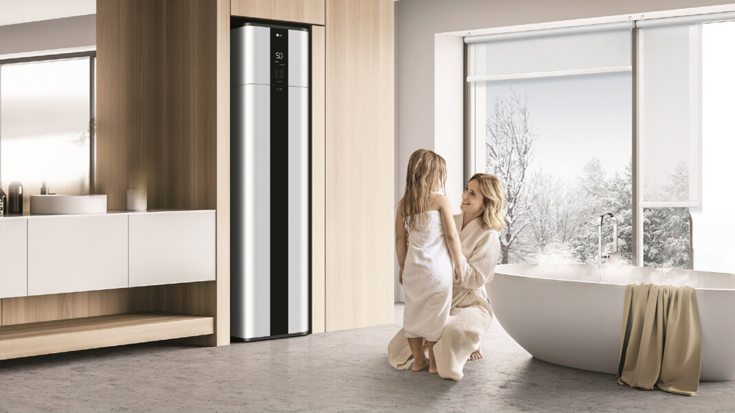 LG water heater delivers ultra-efficient, eco-friendly performance with award-winning design