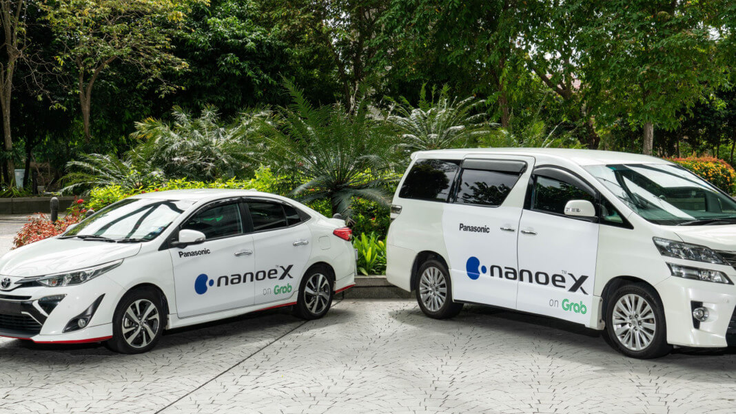 Panasonic's nanoe X air quality solution creates a comfortable travel space for Grabs' premium vehicles