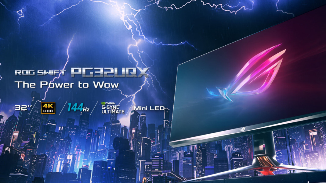 ASUS Republic of Gamers announces on-the-shelf availability of ROG Swift PG32UQX by end of May 2021