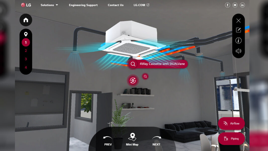 LG HVAC virtual experience showcases company's latest solutions