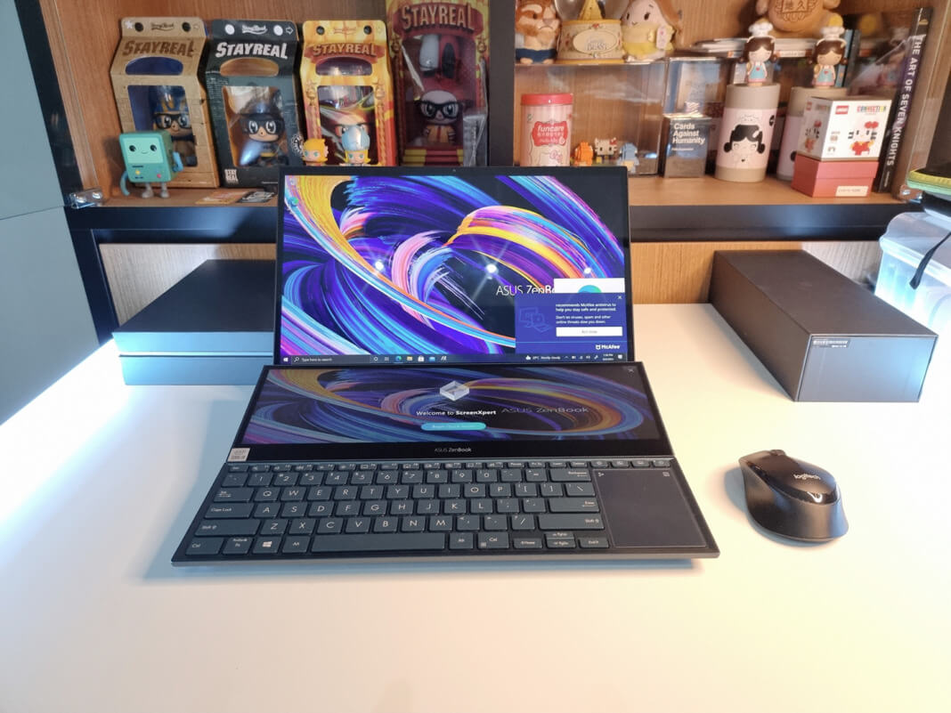 ASUS ZenBook Pro Duo 15 (UX582) The ideal content creator’s workstation