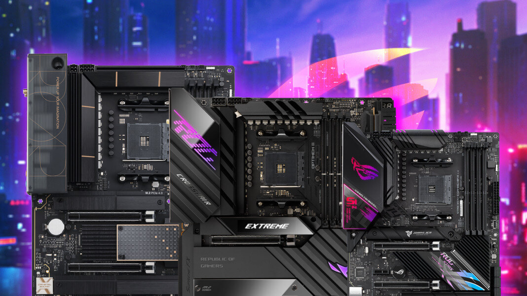 ASUS launches four new X570 motherboards