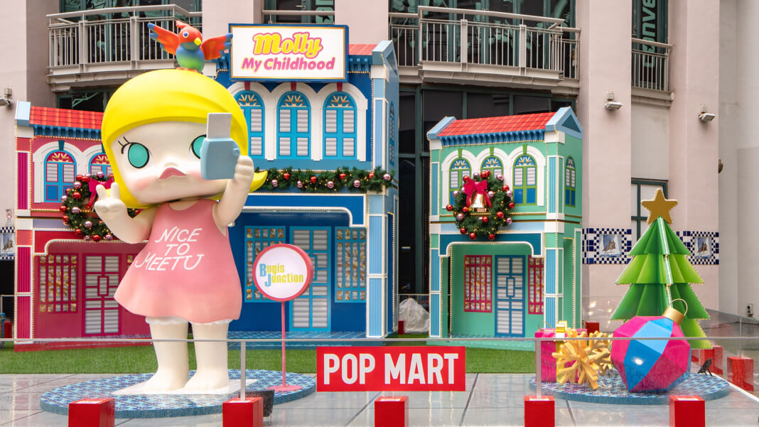 A jolly molly Christmas with CapitaLand X POP MART Molly’s biggest celebration in Southeast Asia