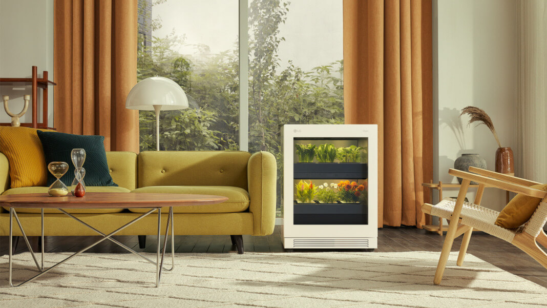 LG’s indoor gardening appliance presents modern concept for greener, healthier homelife