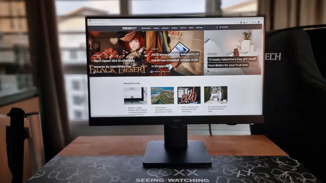 BenQ GW2485TC: 23.8-inch FHD 1080p perfect monitor for home office - Tech  Edition