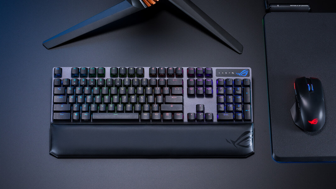 ASUS Republic of Gamers announces Strix Scope wireless keyboards