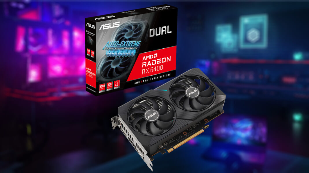 ASUS announces AMD Radeon RX 6400 graphics cards