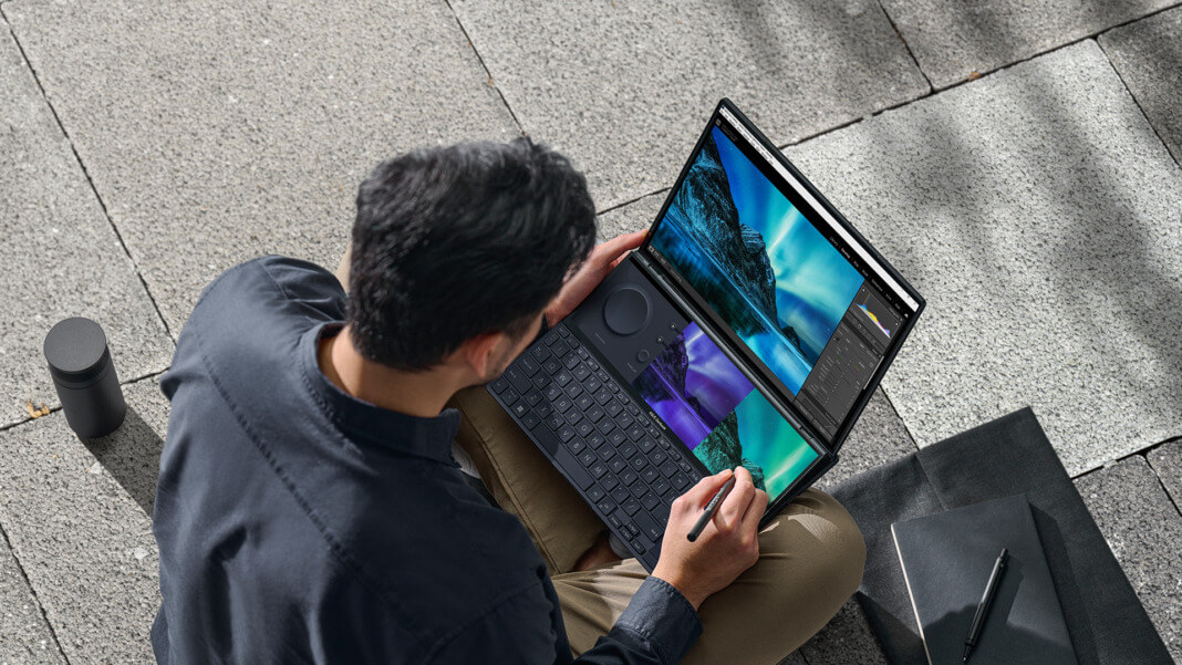 ASUS announces the availability of the all-new Zenbook Pro 14 Duo OLED (UX8402) For creators in Singapore