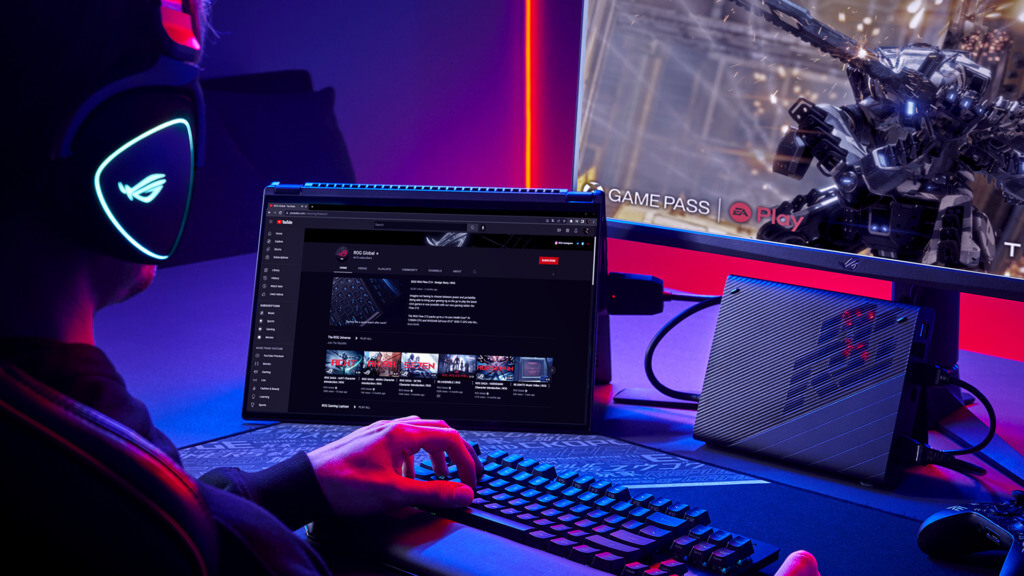 Republic of Gamers unveils the availability of the convertible gaming laptop ROG Flow X16 in Singapore - 1