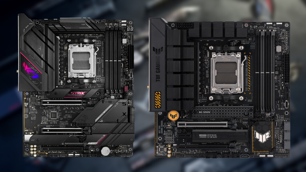 ASUS launches four new AMD B650 motherboard families