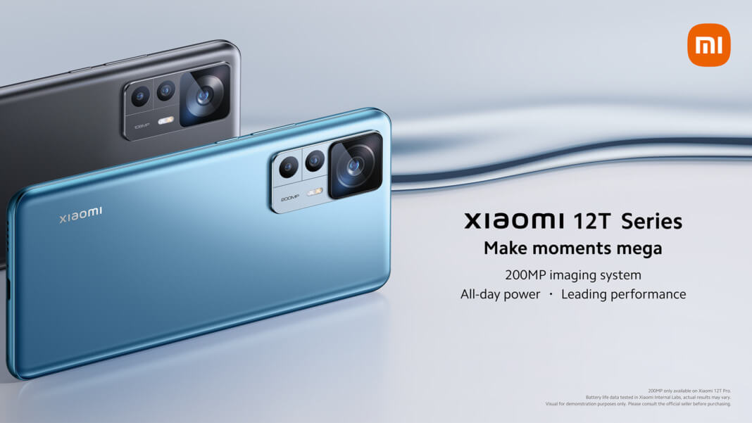 Xiaomi launches Singapore’s first 200MP imaging system smartphone with Xiaomi 12T Series