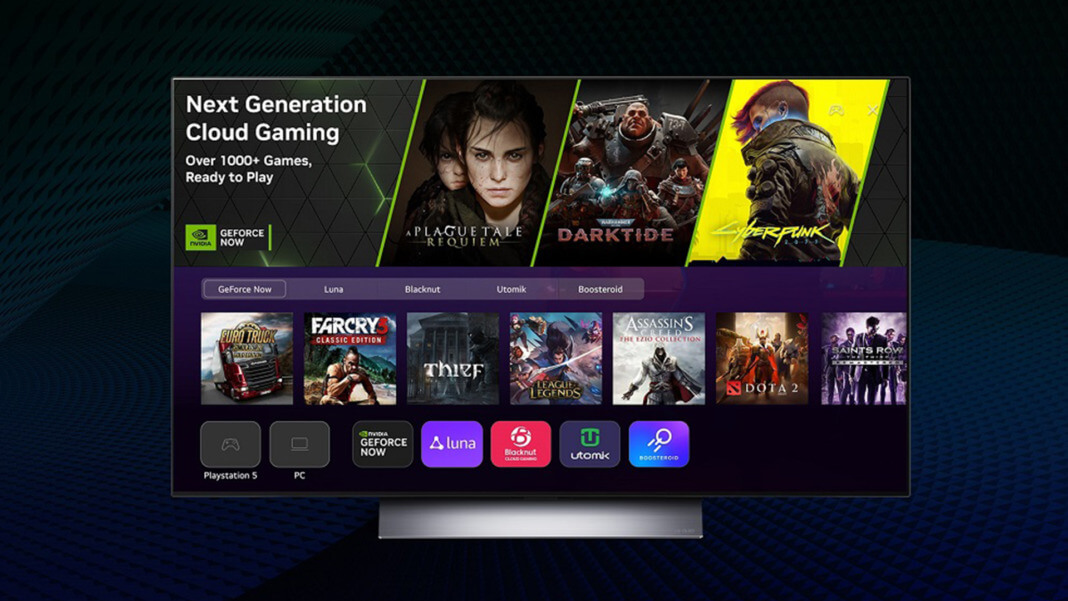 LG TVs up the ante by providing expanded selection of gamer-centric services all in one place