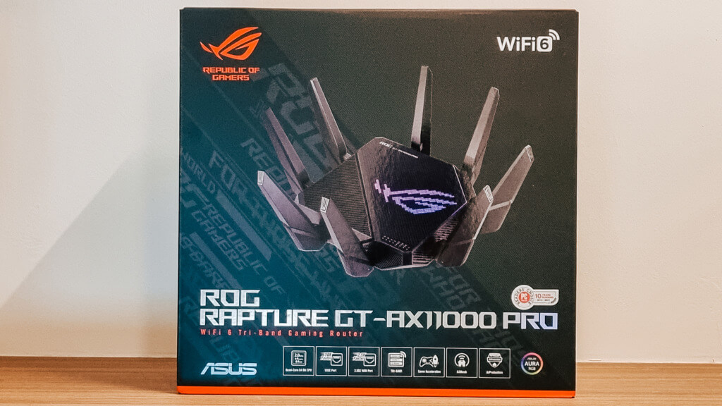 ASUS ROG Rapture GT-AX11000 Pro gaming router The ultimate solution for uninterrupted gaming - 1