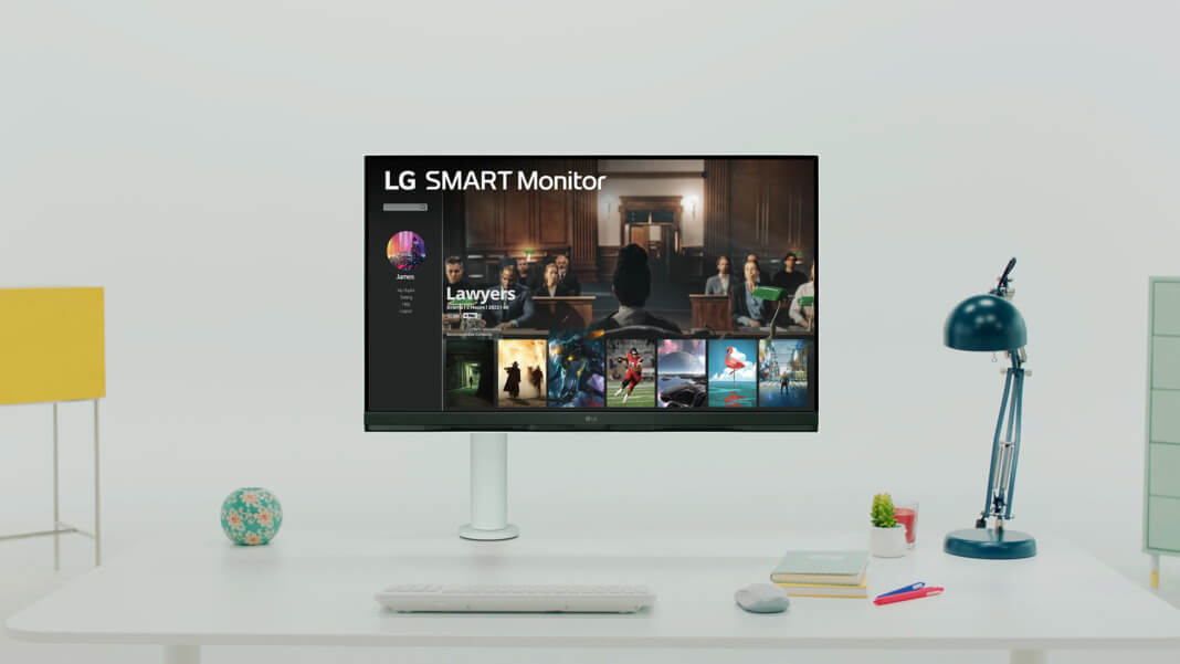 Experience unmatched convenience with LG’s revolutionary SMART Monitor