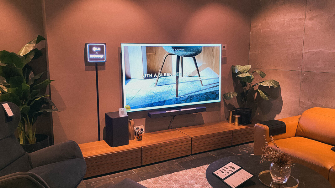 LG Electronics reinvents the home entertainment shopping experience with proof Living Group