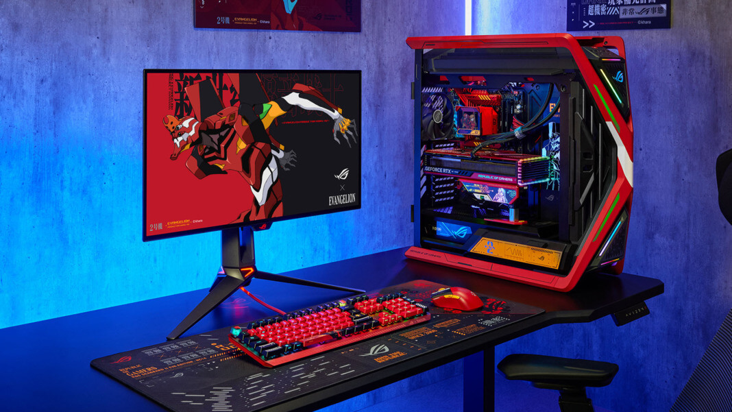 ASUS Republic of Gamers announces new Evangelion collaboration