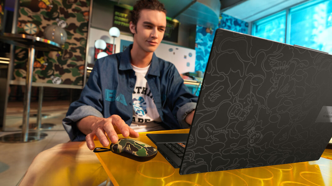 ASUS unveils exclusive Vivobook S 15 OLED BAPE Edition in a groundbreaking collaboration with A BATHING APE streetwear brand