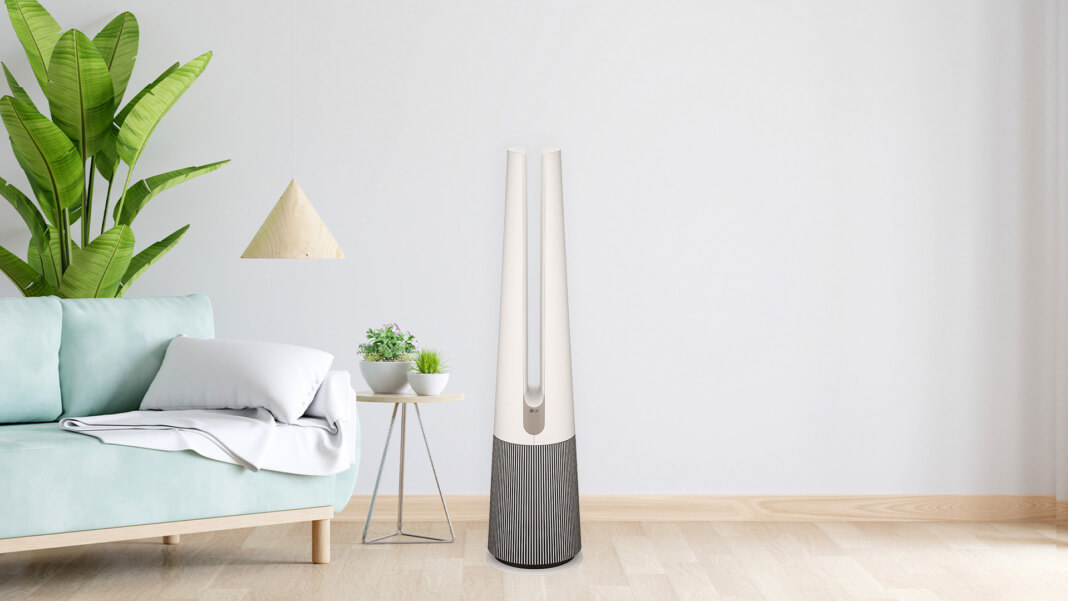 LG’s latest purifying fan elevates home comfort with the perfect fusion of clean air and modern design