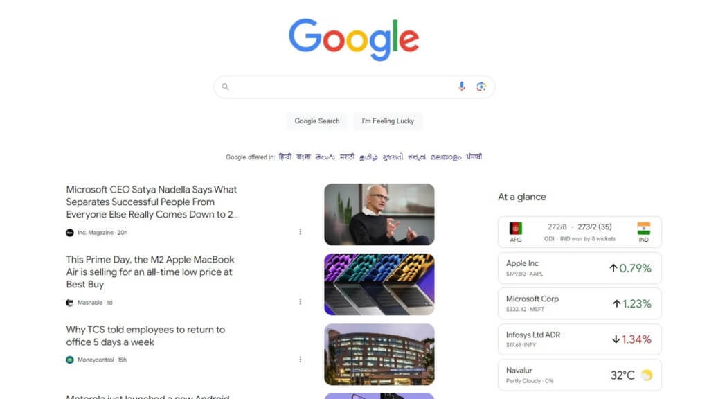 Google tests Discover feed for desktop users - 1