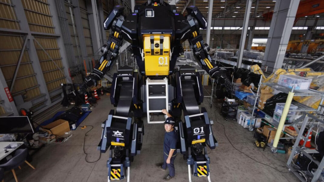 Tokyo start-up unveils the colossal Archax robot