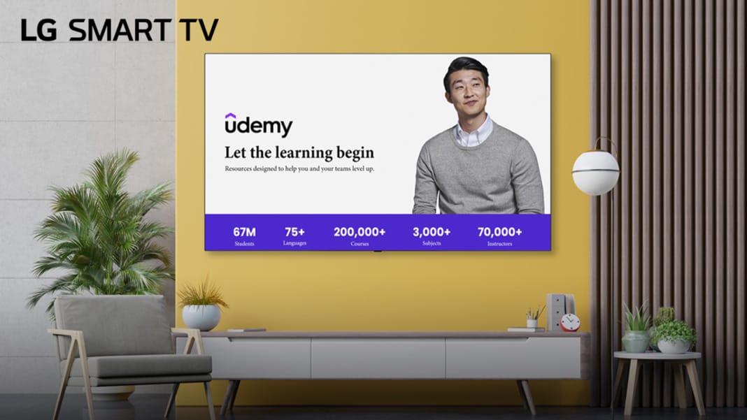 LG smart TVs unlock limitless entertainment and personal growth with new apps