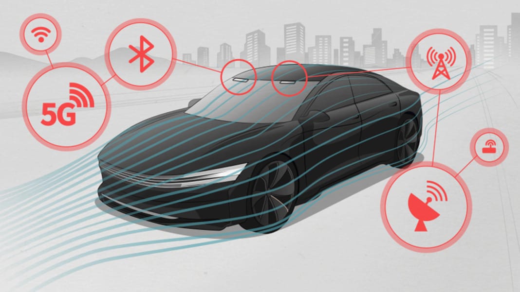 LG unveils transparent antenna for vehicles with Saint-Gobain Sekurit at CES 2024