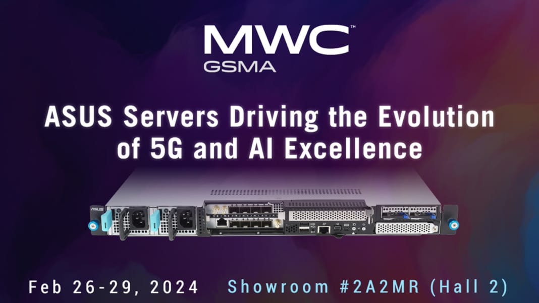 Connecting Tomorrow ASUS servers at MWC 2024 driving the evolution of 5G and AI excellence