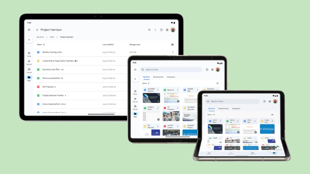 Google Workspace enhancements unveiled for Android Tablets - 1