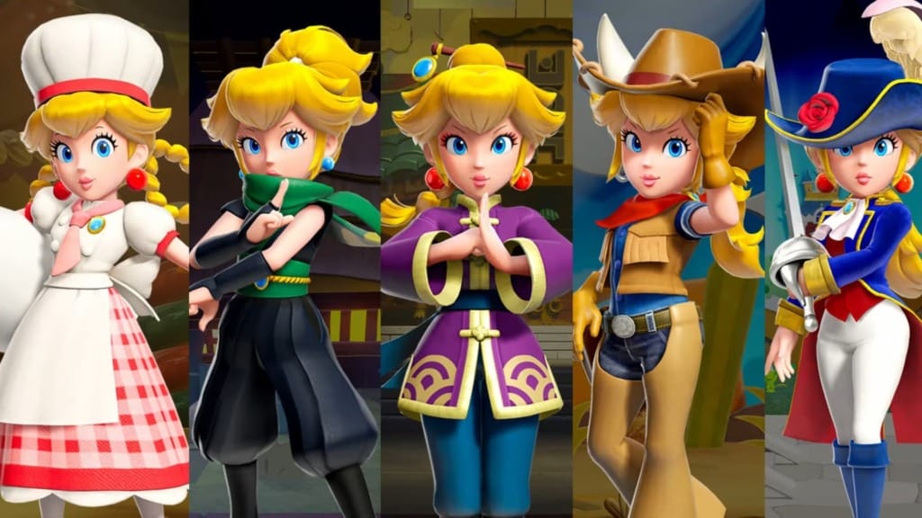 Princess Peach unveils four new transformations in Showtime trailer - 2