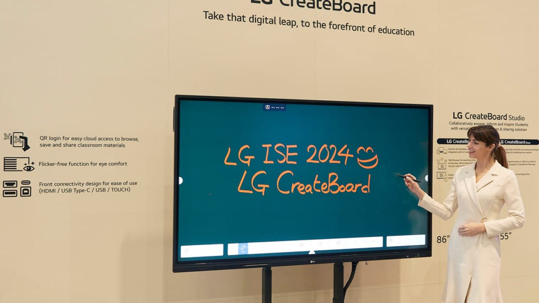 Reinventing the future LG’s latest digital signage at ISE 2024