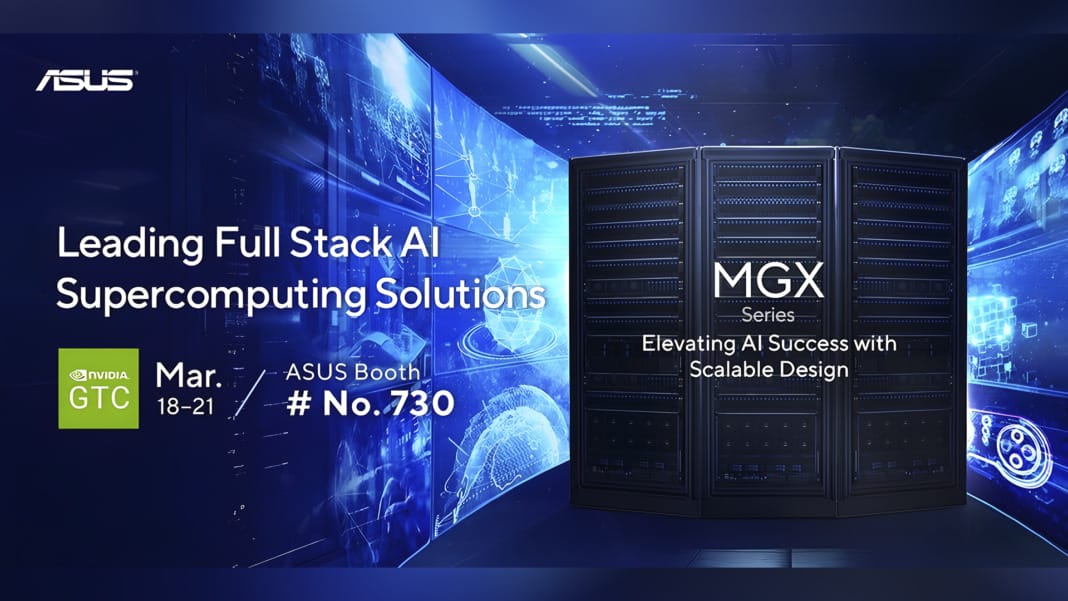 ASUS presents MGX-powered data-center solutions