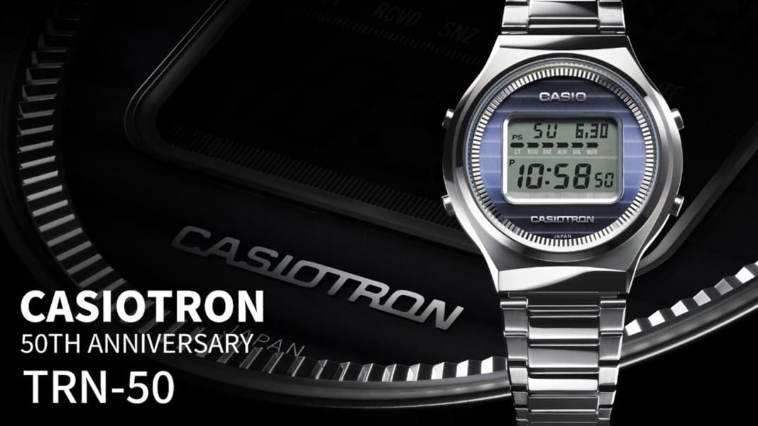 Celebrating half a century Casio’s tribute to the classic Casiotron