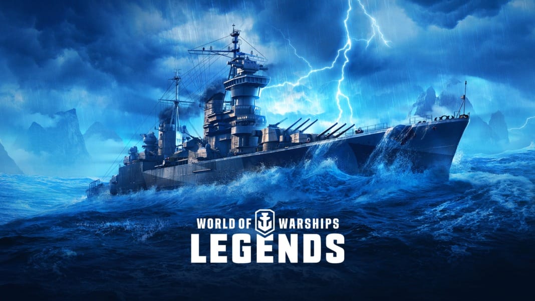 Set sail with World of Warships Legends on mobile devices