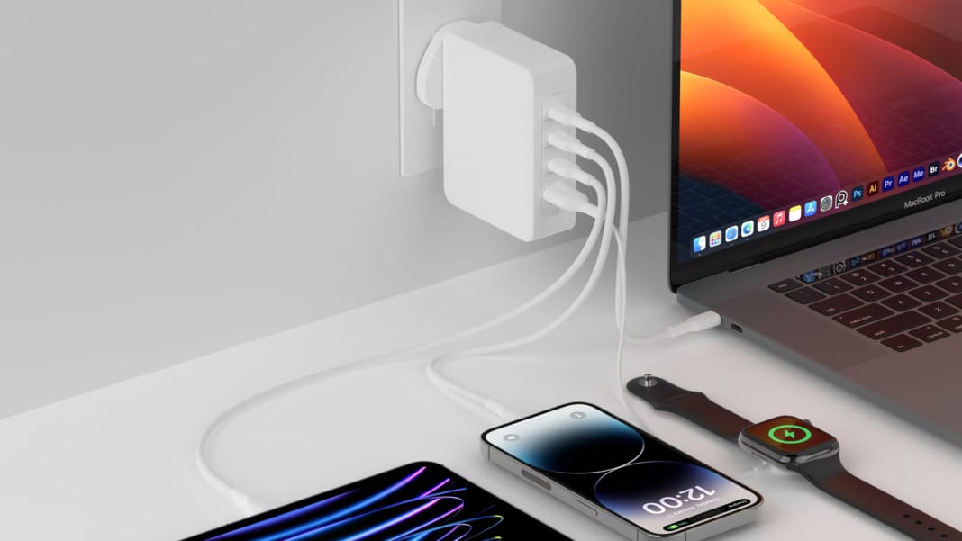 Belkin 140W 4-Port GaN Wall Charger The only charging solution you need