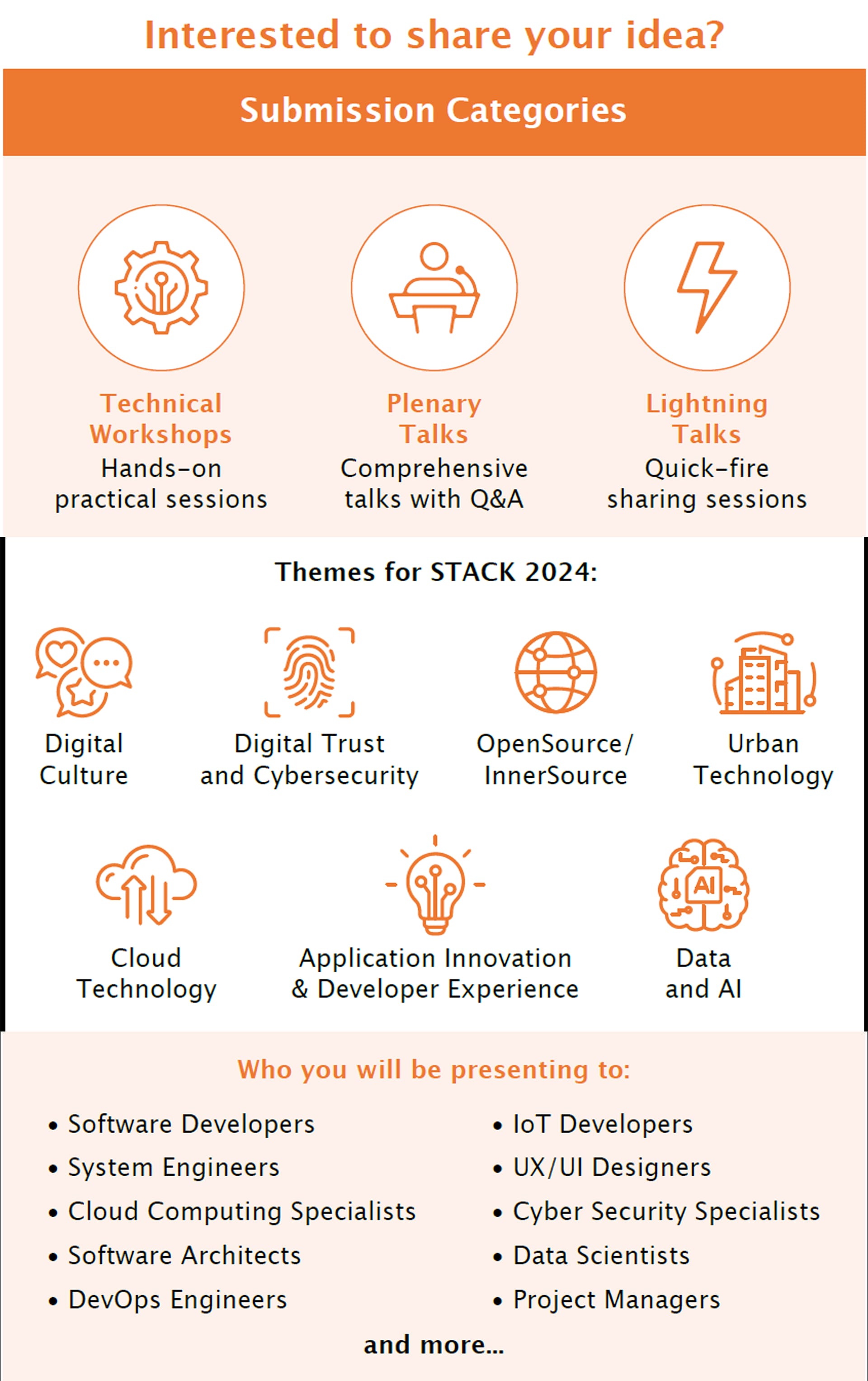 Share your expertise at GovTech's STACK Developer Conference 2024 - 1