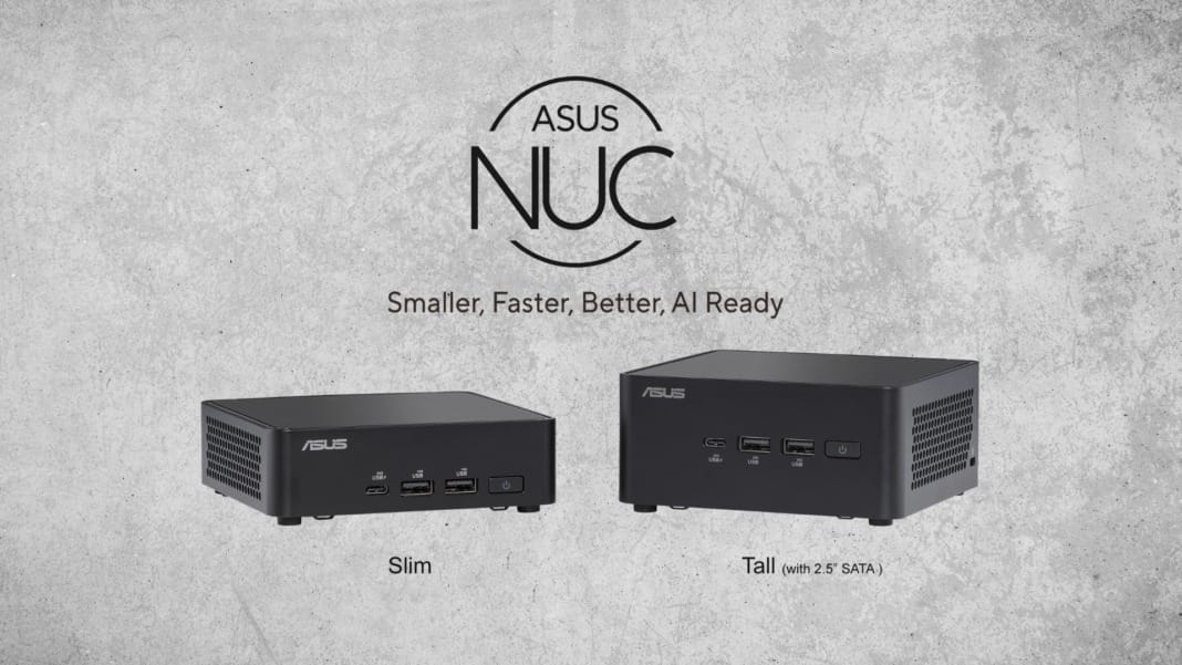 ASUS unveils NUC 14 Pro A powerful mini PC with advanced AI and exceptional connectivity features