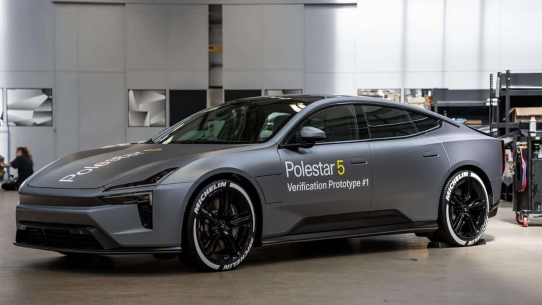 Polestar 5: Pioneering EV charging speeds approach smartphone-like levels