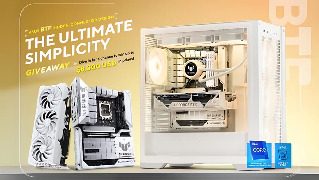 ASUS unveils ultimate simplicity global BTF giveaway contest