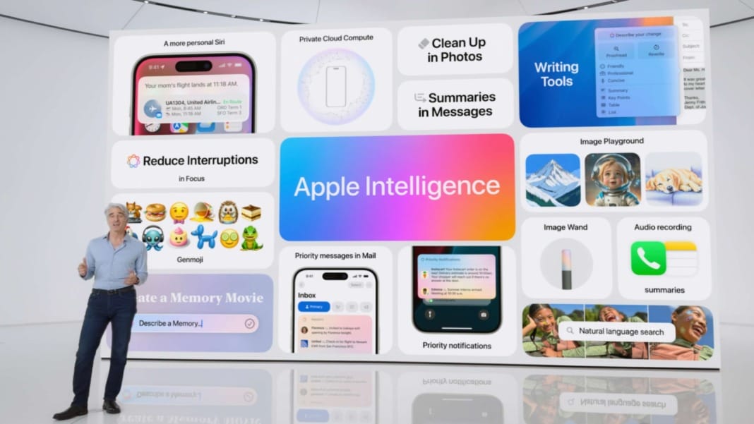 Apple unveils Apple Intelligence, a new AI system for the iPhone, iPad, and Mac