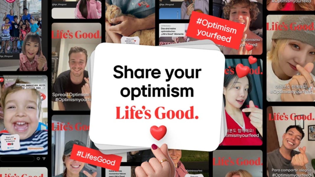 LG launches global social media challenge to spread optimism