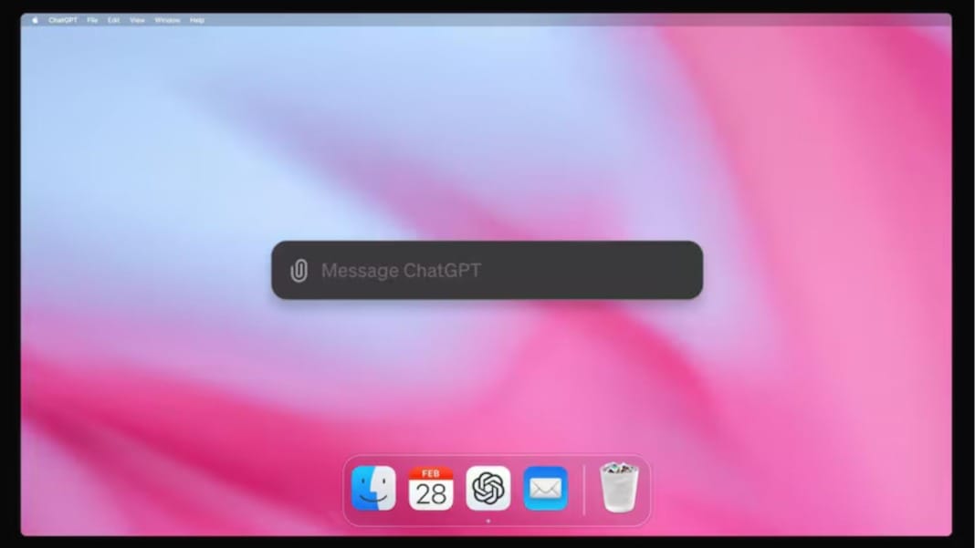 The ChatGPT app for Mac is now free for all users