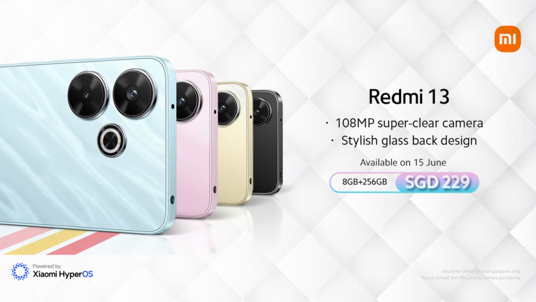 Xiaomi introduces Redmi 13 with an advanced 108MP camera and stylish design