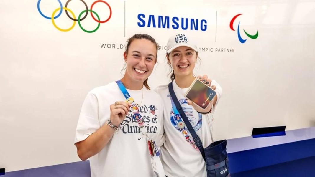 Samsung gives a special edition of the of the Galaxy Z Flip 6 to Paris 2024 athletes