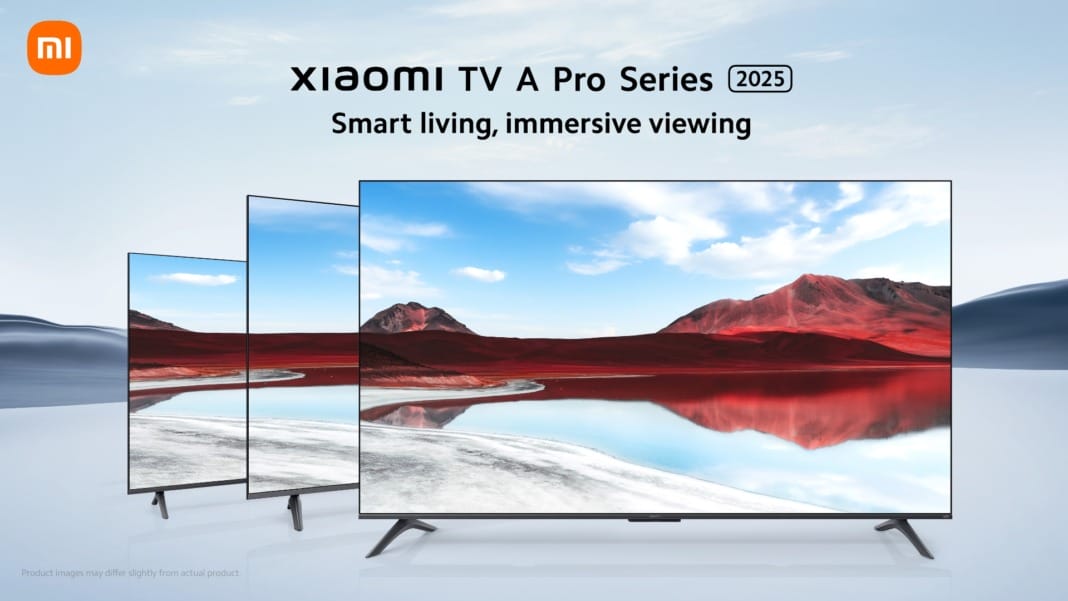 Xiaomi unveils the TV A Pro 2025 series in Singapore, enhancing smart living with immersive viewing