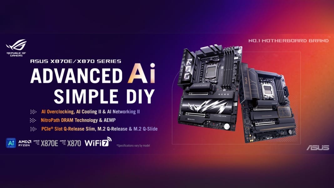 ASUS reveals new motherboards at Gamescom 2024